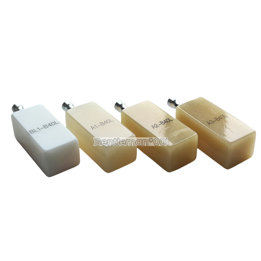 5pcs Dental PMMA Blocks Sirona MCXL Disk B40L/C14 Cerec Bleached A1/2/3/BL1