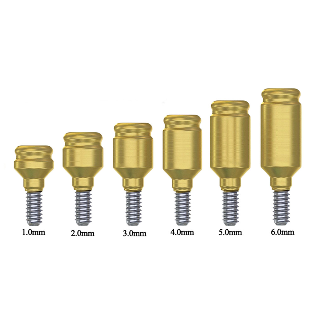 1x Dental Loc In Attach ment Soft Set Int hex 2.42mm Fixture Cap Housing