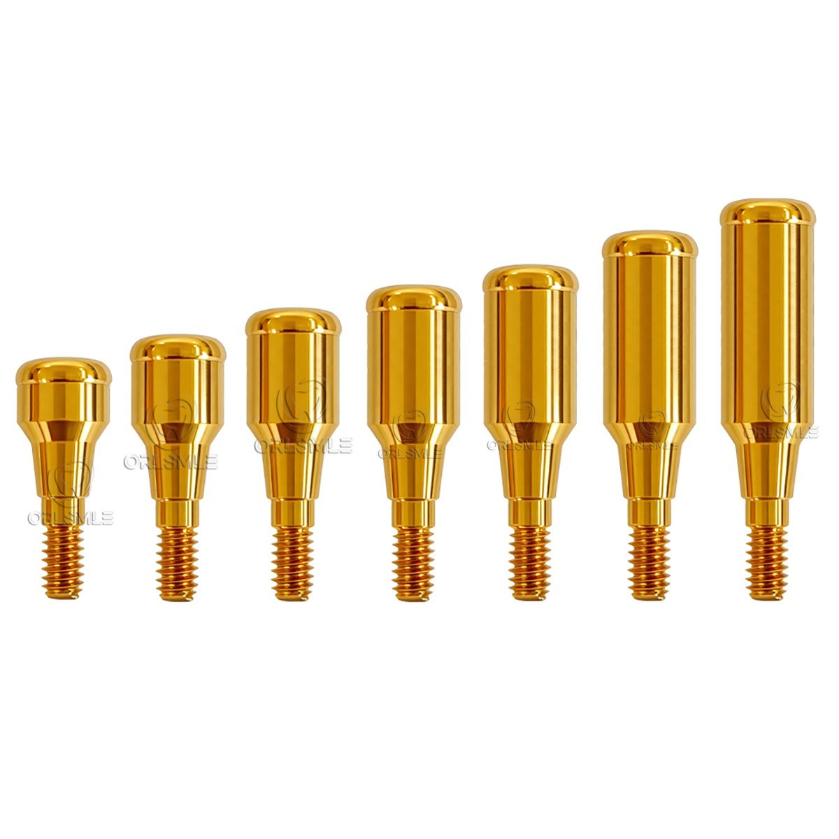 Locator abutment set full Set Male cap kits fit to Ankylos (C）-Non GH2-8mm