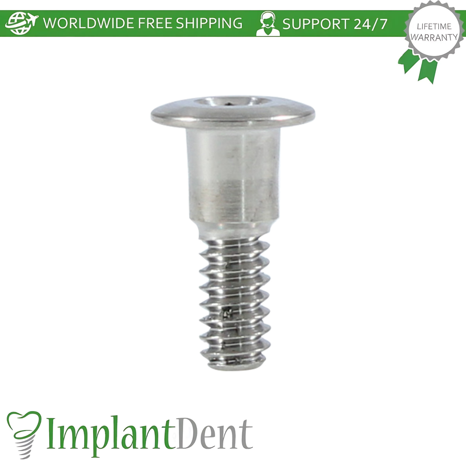 X10 CNP Spiral Conical Hex 2.25mm Dental Fixture Narrow Platform NP Ø3.5mm