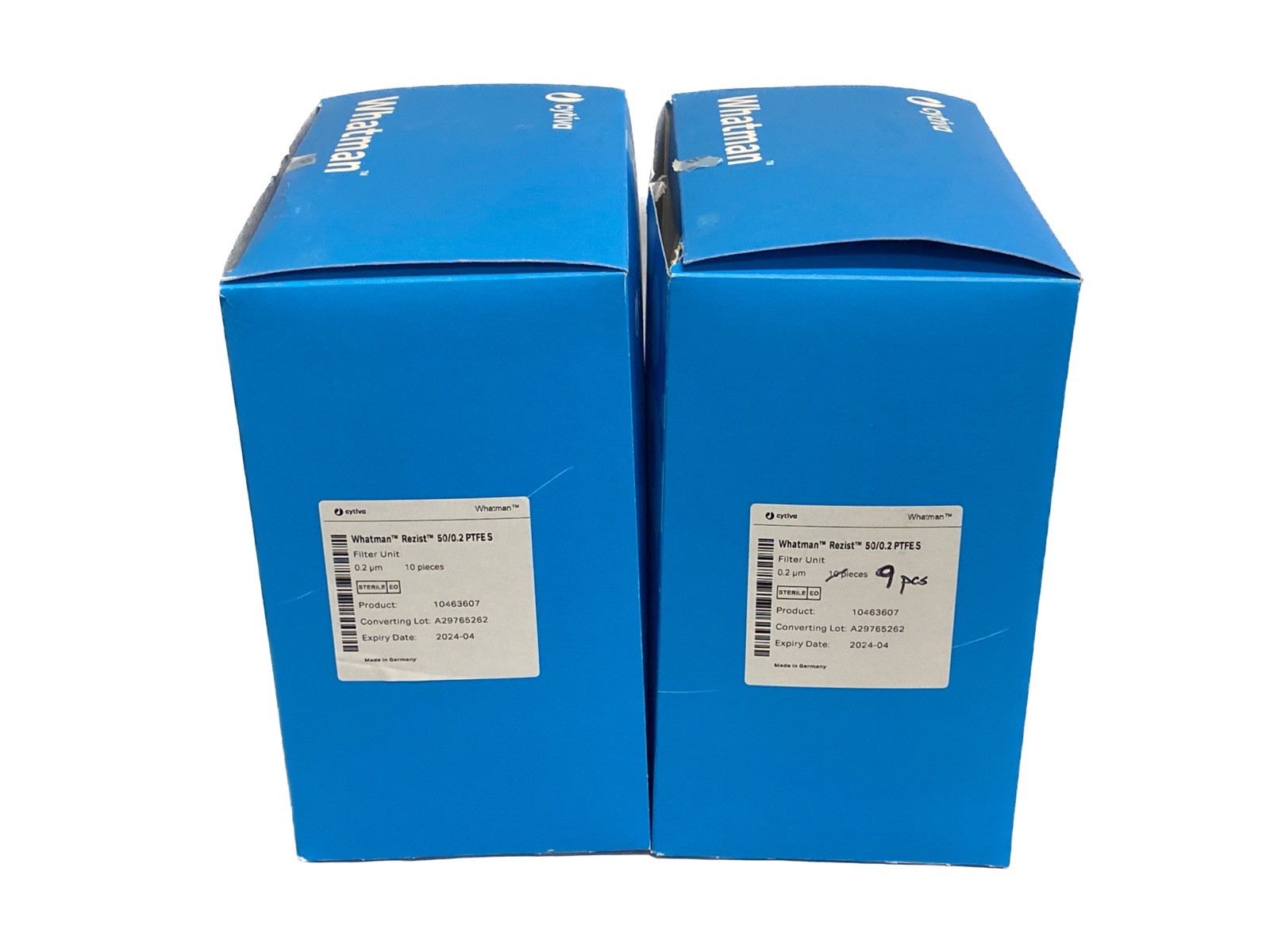 (19) WHATMAN Rezist Air Venting Filter Units 50mm 0.2um PTFE PP 10463607
