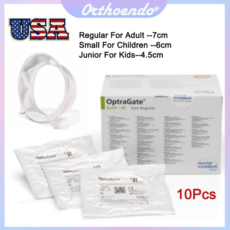 10 Pcs Ivoclar Vivadent OptraGate 3D Lip & Cheek Retractor Dental Mouth Opener