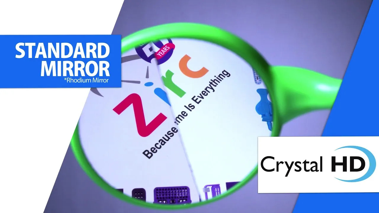 ZIRC Crystal HD Thin Grip Assorted Mouth Mirror Jewel 12pc USA Made (Free Ship)