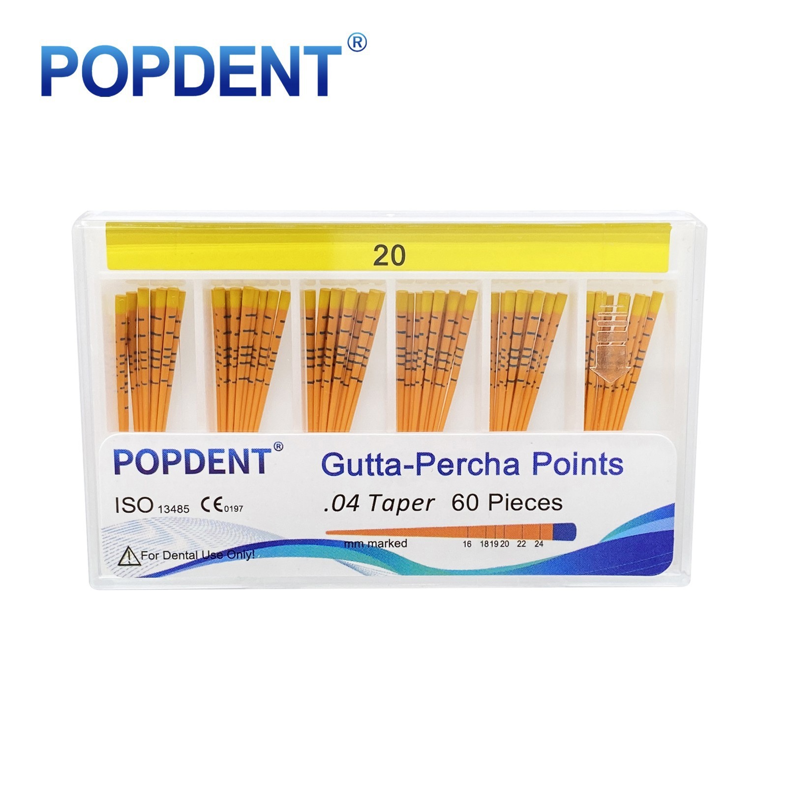 META Style Dental Endodontic Gutta Percha Points Root Canal Taper .02/.04 /.06