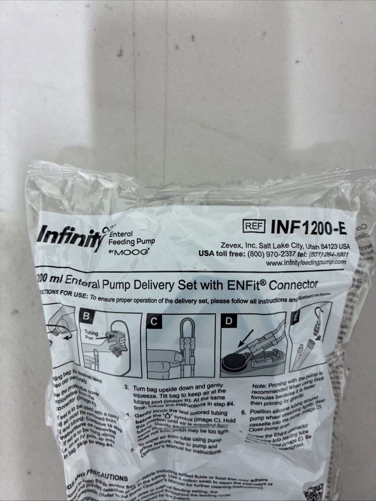 Infinity Enteral Feeding Pump (7 Cnt) Exp 07/28 INF1200-E