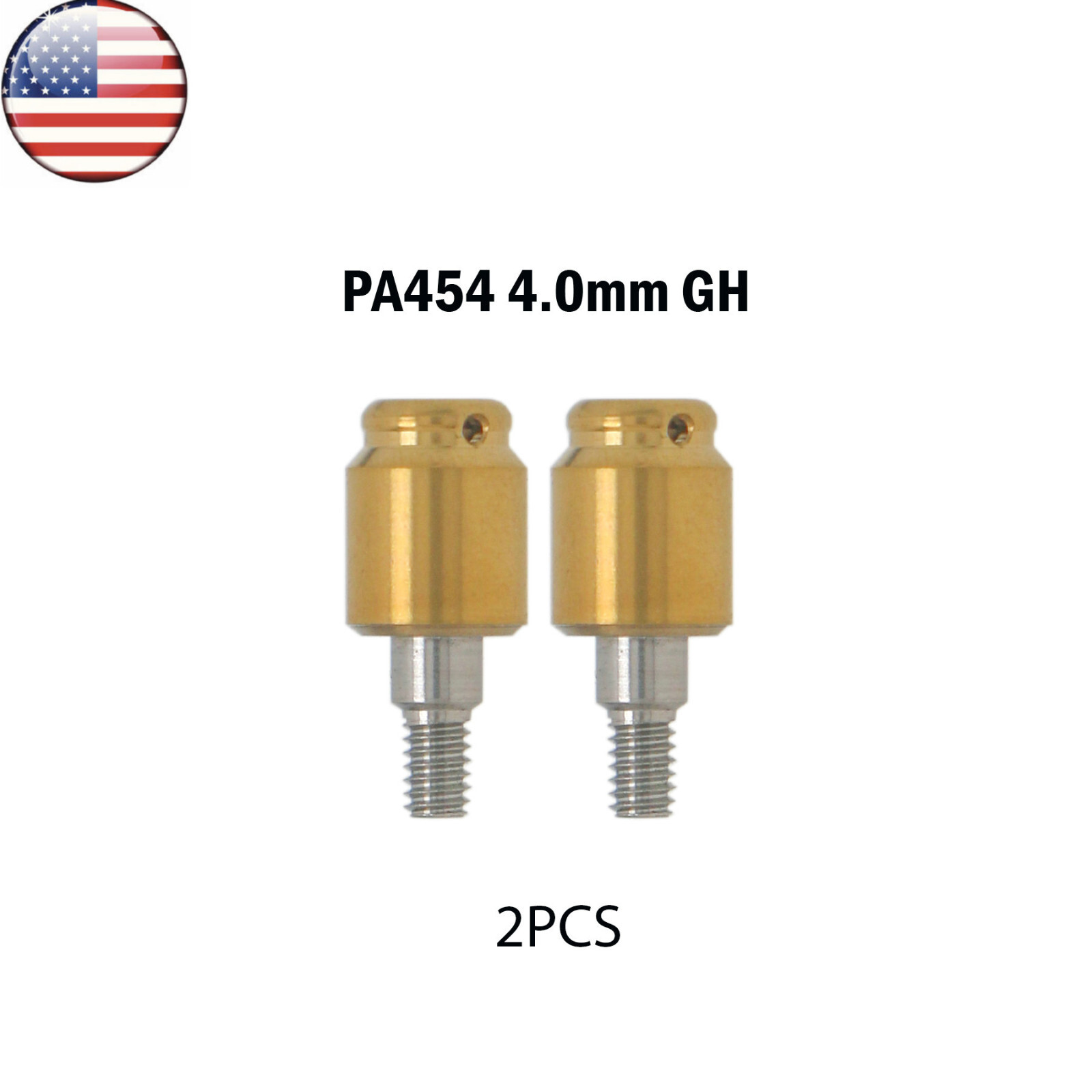 US Dental Locator Abutment Male Cap Implant Tool fits Zimmer PAØ4.5mm Removable