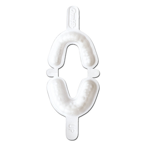 Medicom 10030-SUN Disposable Fluoride Dental Gel Tray Small Singles 100/Pk