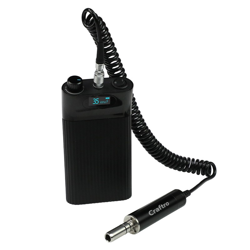 35K RPM Dental Lab Portable MicroMotor Polishing Unit + E-type Motor Handpiece