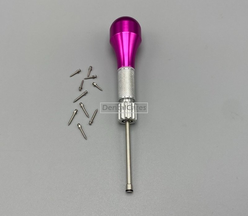 Dental Orthodontic Bolts Micro Implants Mini Screw Self-Drilling Screwdriver Kit