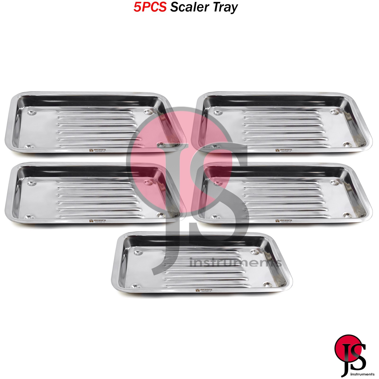 Dental Hygiene Sterilization Instruments Tray For Scaler Probe Explorer Mirror