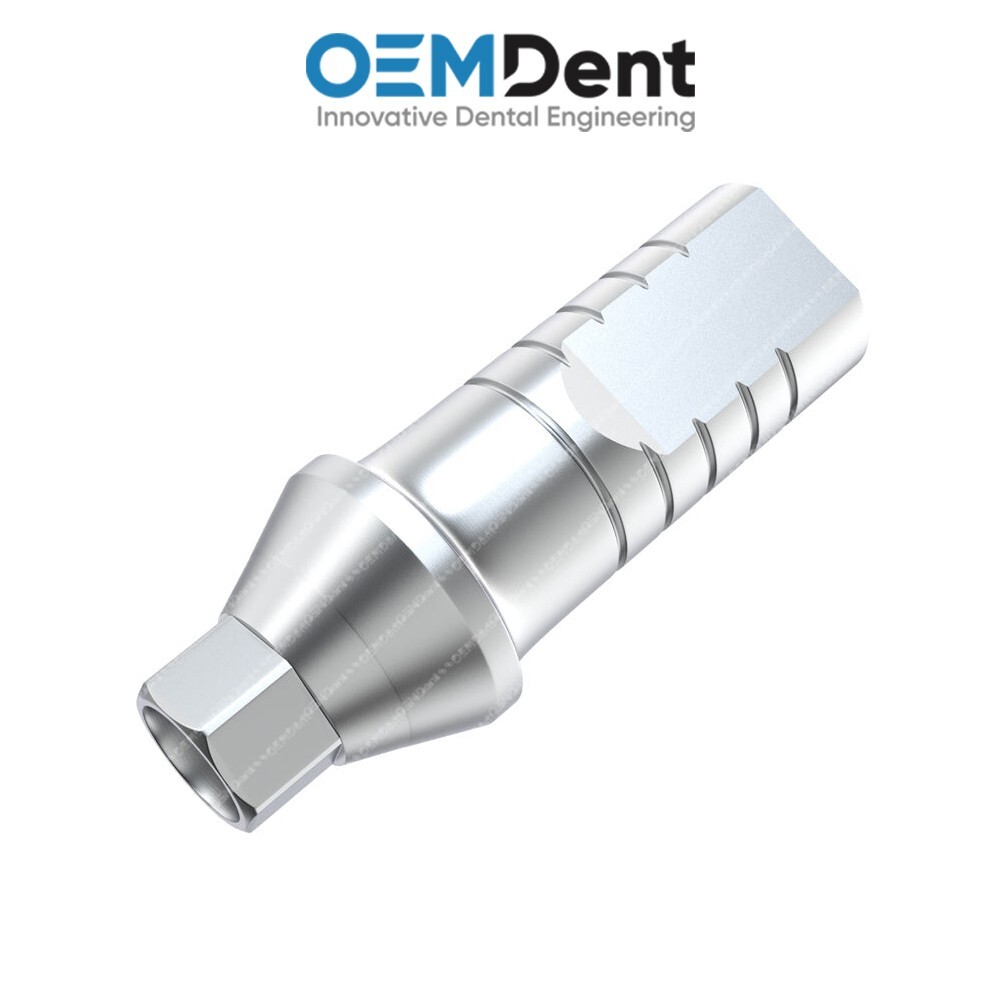 Straight Shoulder Abutment Conical Connection RP Nobel Active®️ Compatible