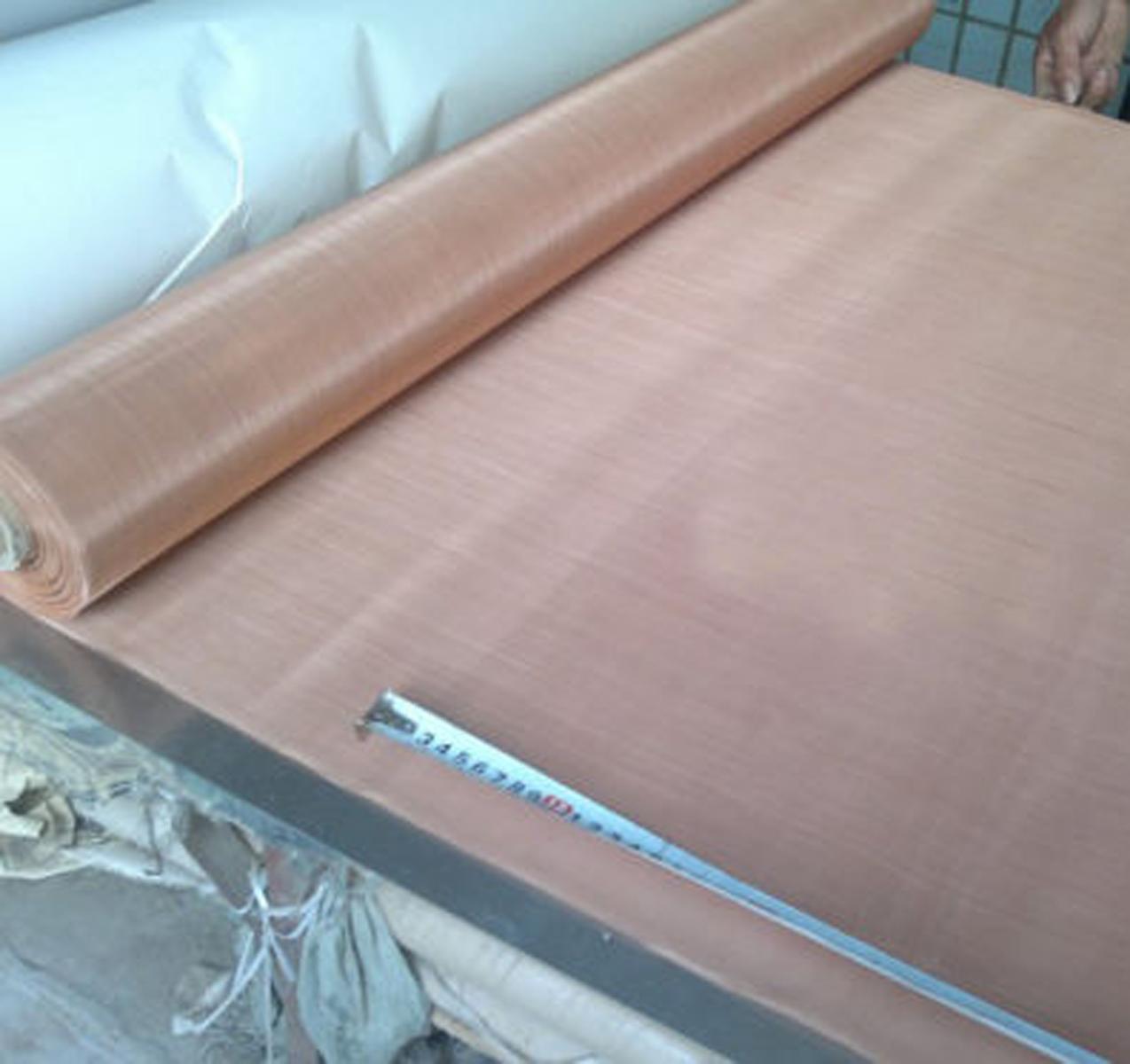 US Stock 13″ x 40″ 99.9% Pure Copper Filter Coarse Dense Gauze Mesh #100