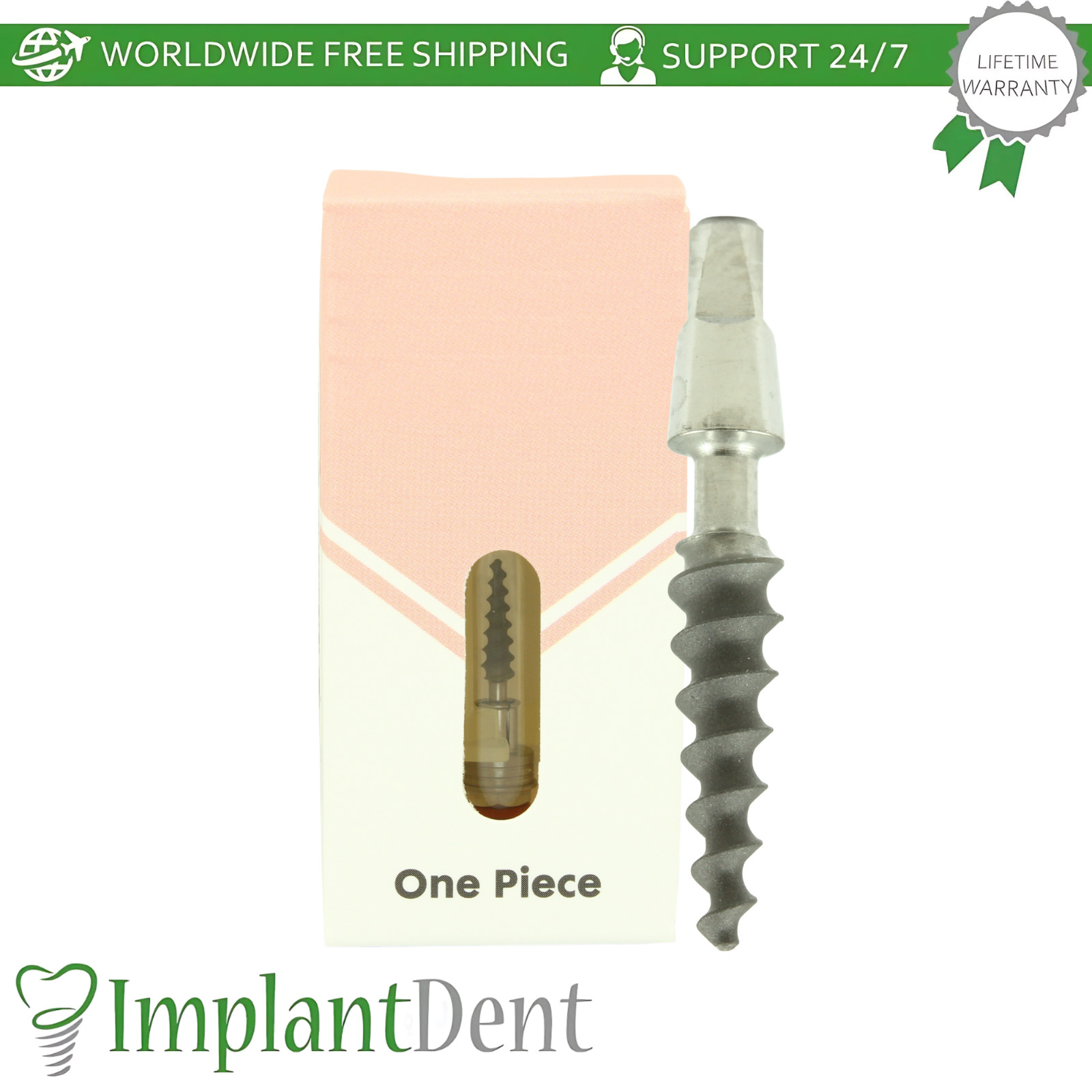 Dental OPI System One Piece Fixture Set SLA Surface Sterile Immediate Loading