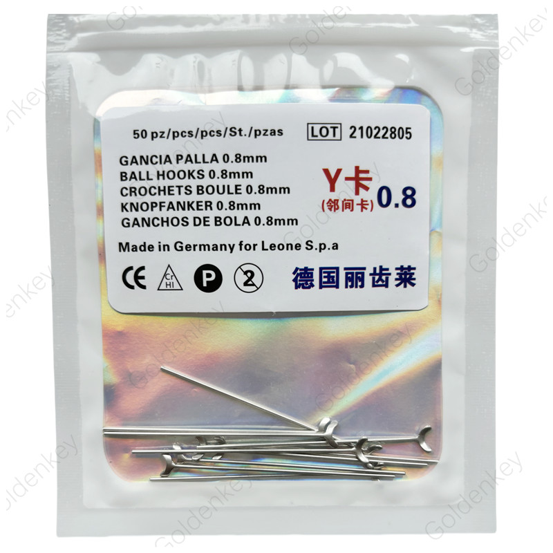 Dental Ball Retainer J Clasp 0.7/0.8/0.9/1.0 Bars Scheu Anchor Position Hold