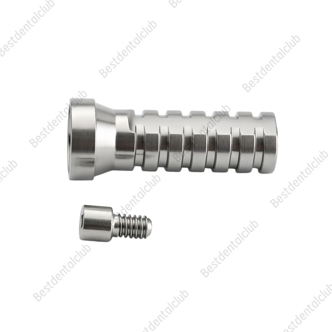 Titanium Temporary Cylinder Ti MU Sleeve Multi Unit 4.8mm Abutment Fit NOB