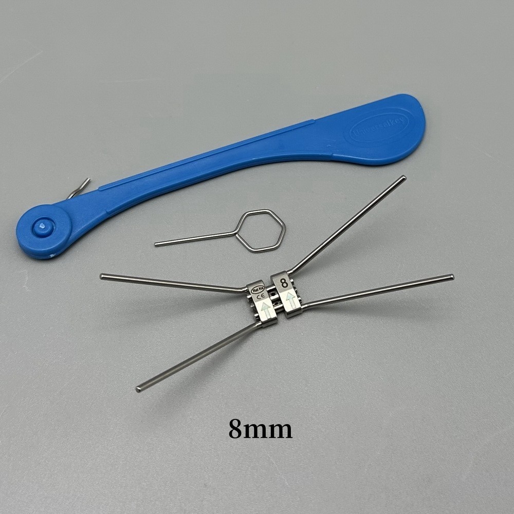 Dental Orthodontic Expansion Screw Hyrax Rapid Palatal Expander Frame 8/11/13mm