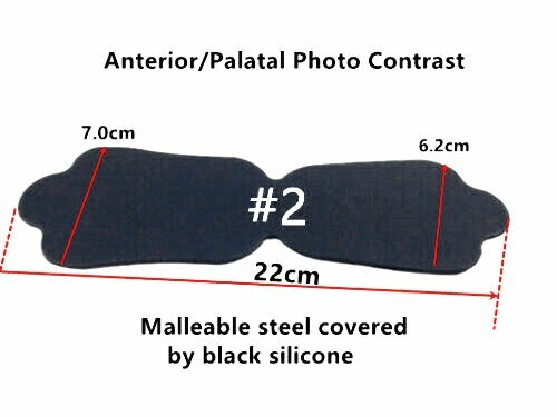 3Types Dental Black Flexible Contrastor Foldable Silicone Photo Background