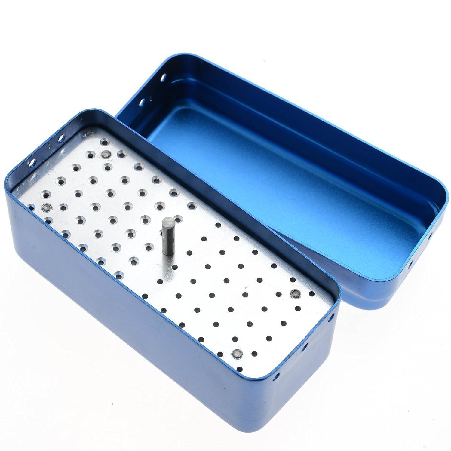 Dental 72 Holes Endo Endodontic Files Box Autoclavable Case Holder Disinfection