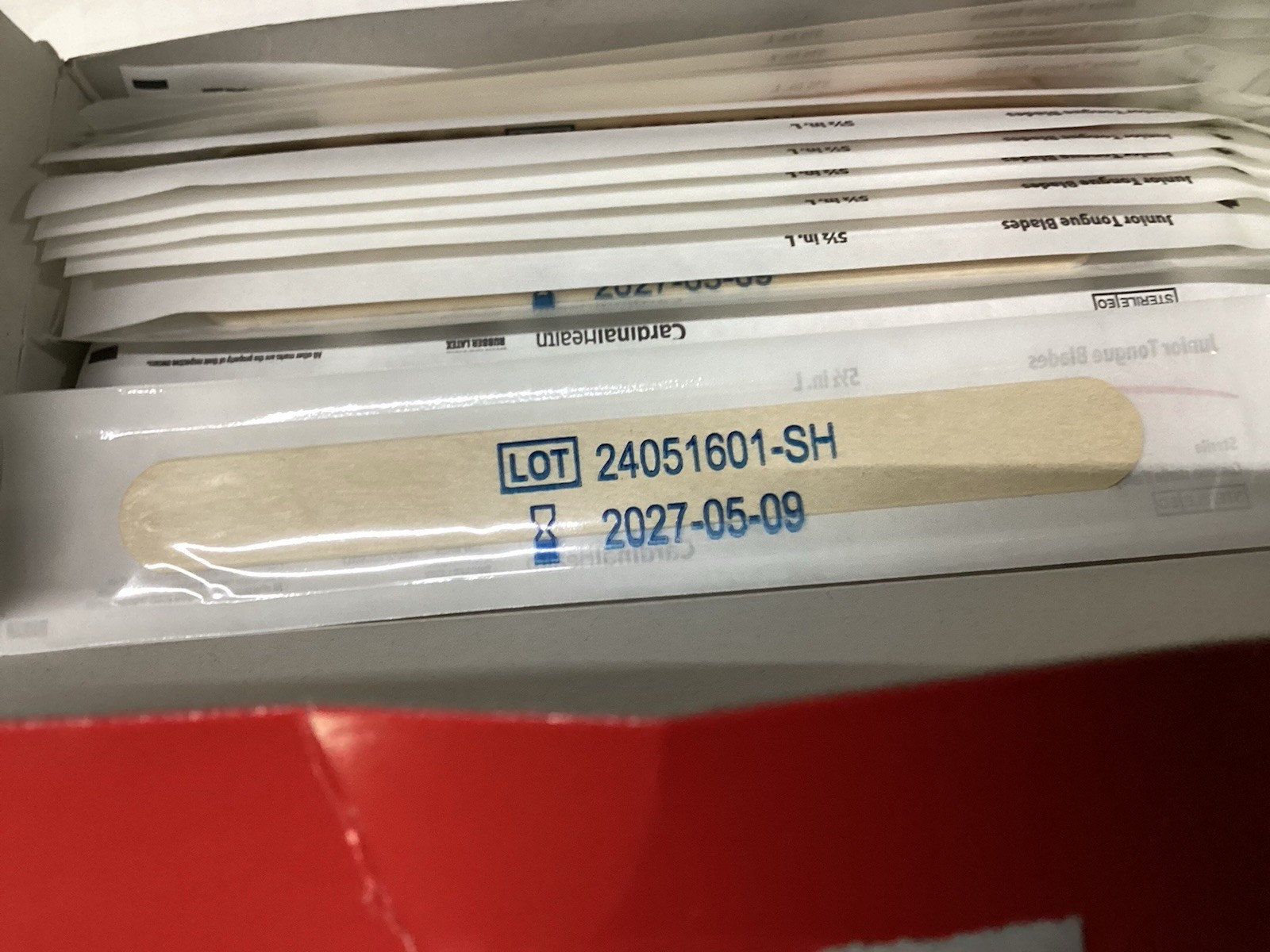 Cardinal Health C1560-006 Tongue Depressors Exp. 05-2027 #(5B04)
