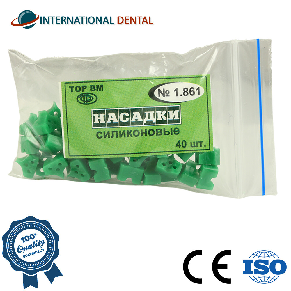 Dental Restoration Add-On Silicone Wedges Matrices Matrix Installation 40pcs