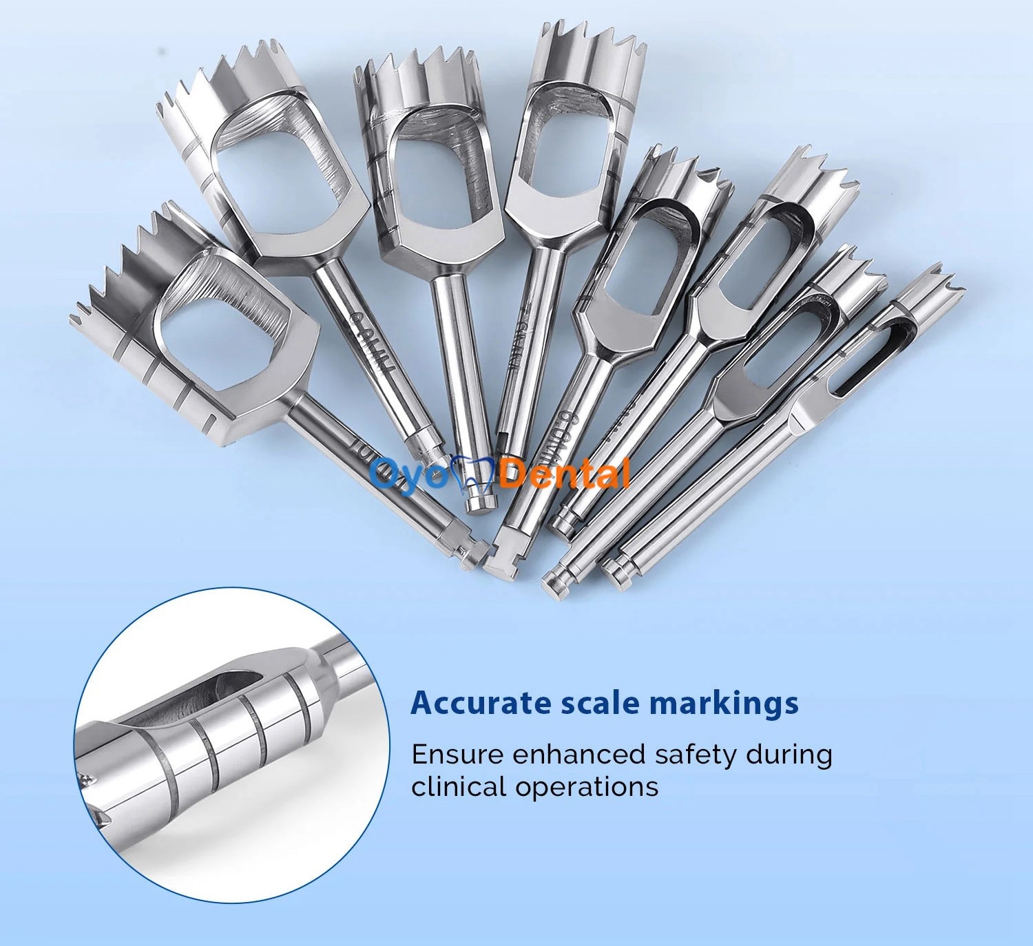 Dental Implant Tissue Punch Tools Stainless Steel Φ 7.0 For lmplant Handpiece