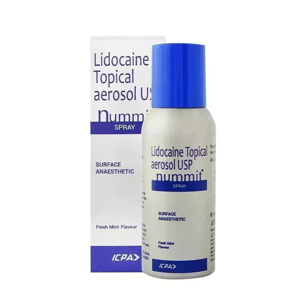 1 BOTTLE ICPA Nummit Topical Anesthetic Spray (FREE SHIPPING) 2028 EXPIRY