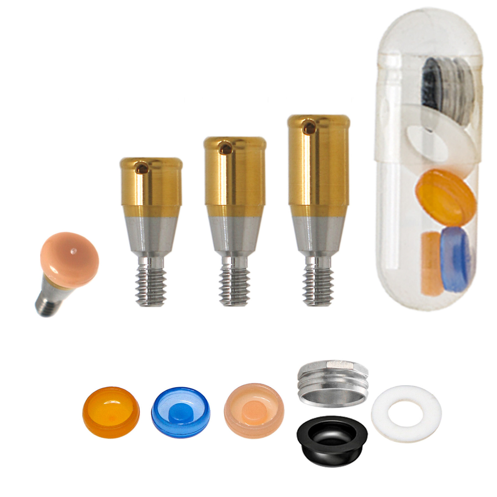US Dental Locator Overdenture Abutment Fits Hiossen Nobel Active Zimmer Adin Mis