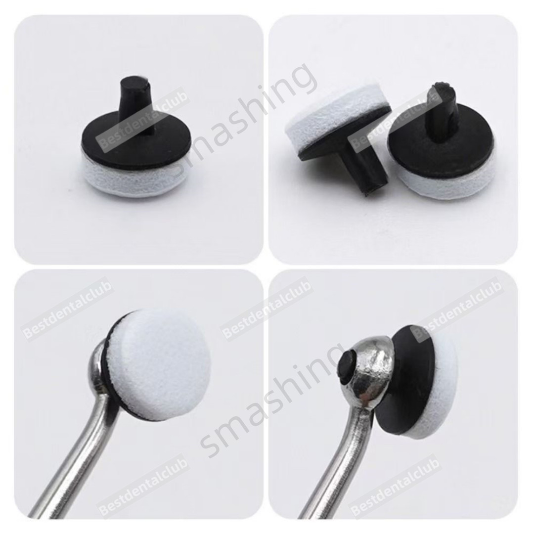 Dental Composite Resin Light Cure Bright White Veneer Foam Pads Hybrid Aesthetic