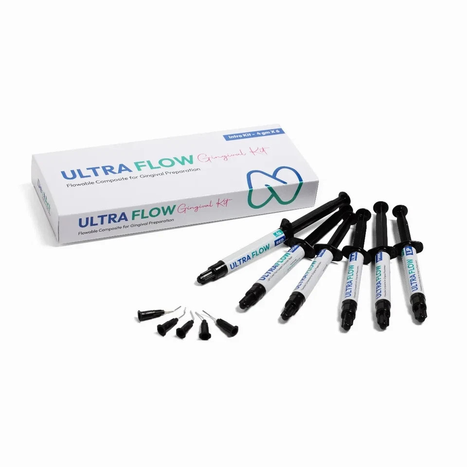 DentAct Ultra Flow Gingival Kit Flowable Composite For Gingival Preparation