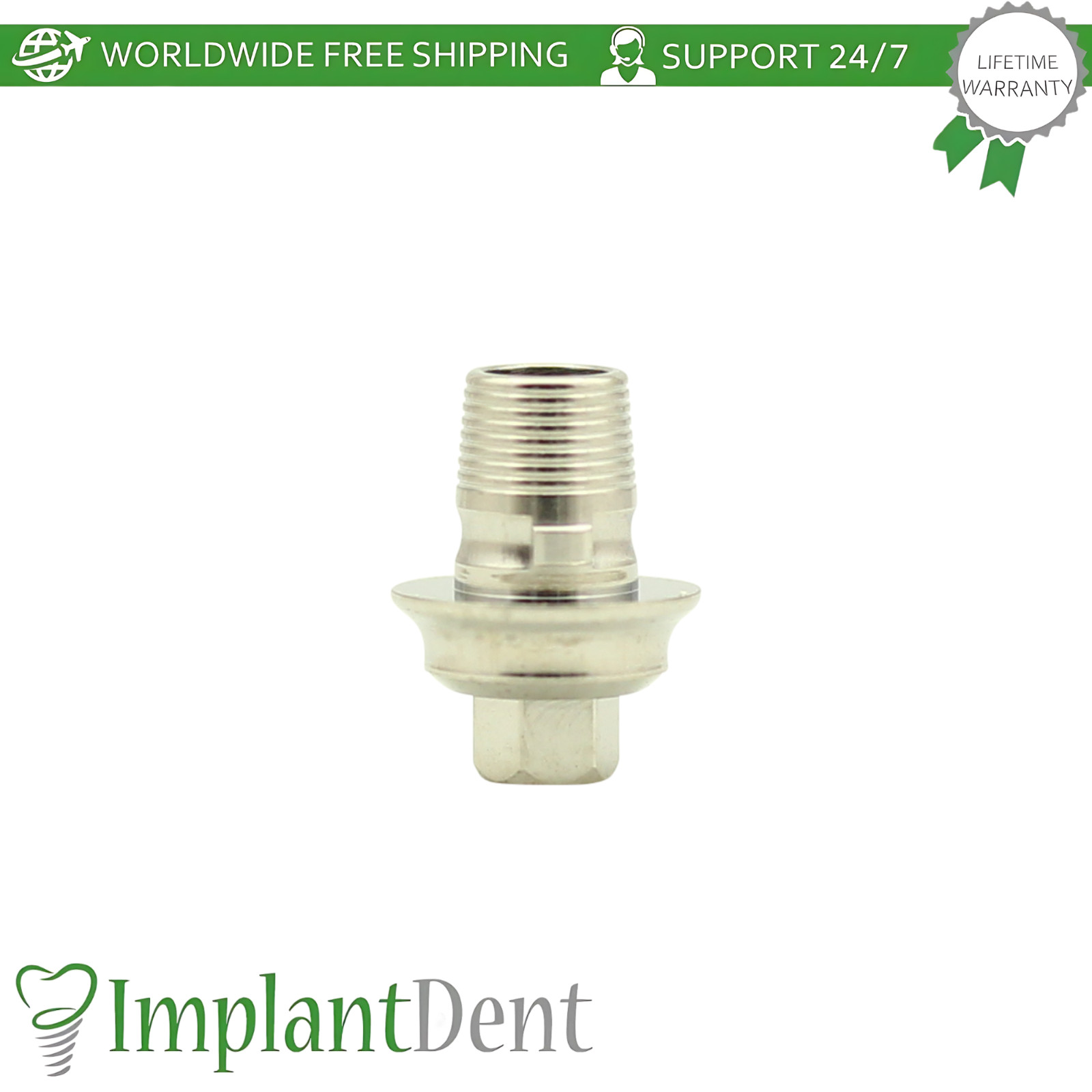 Ø5.7mm Anti-Rotation Ti-Base WP MIS Compatible Int Hex 2.45mm Connection