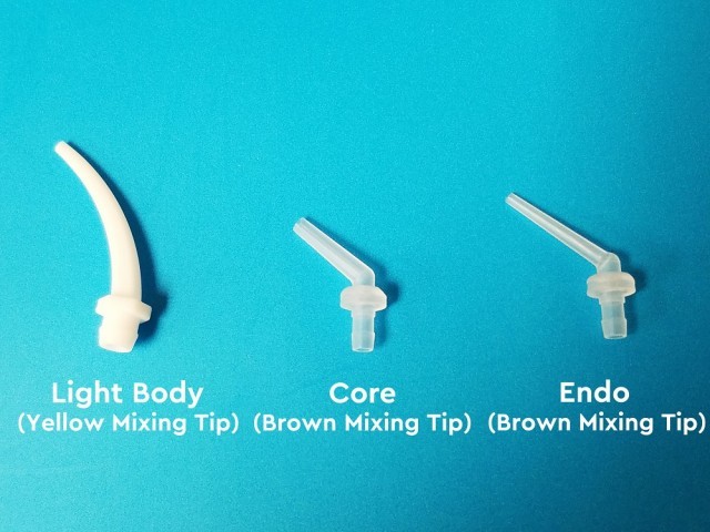 DX-MIXER IntraOral Tips For Mixing Tips Light Body, Core, Endo-100 /pcs