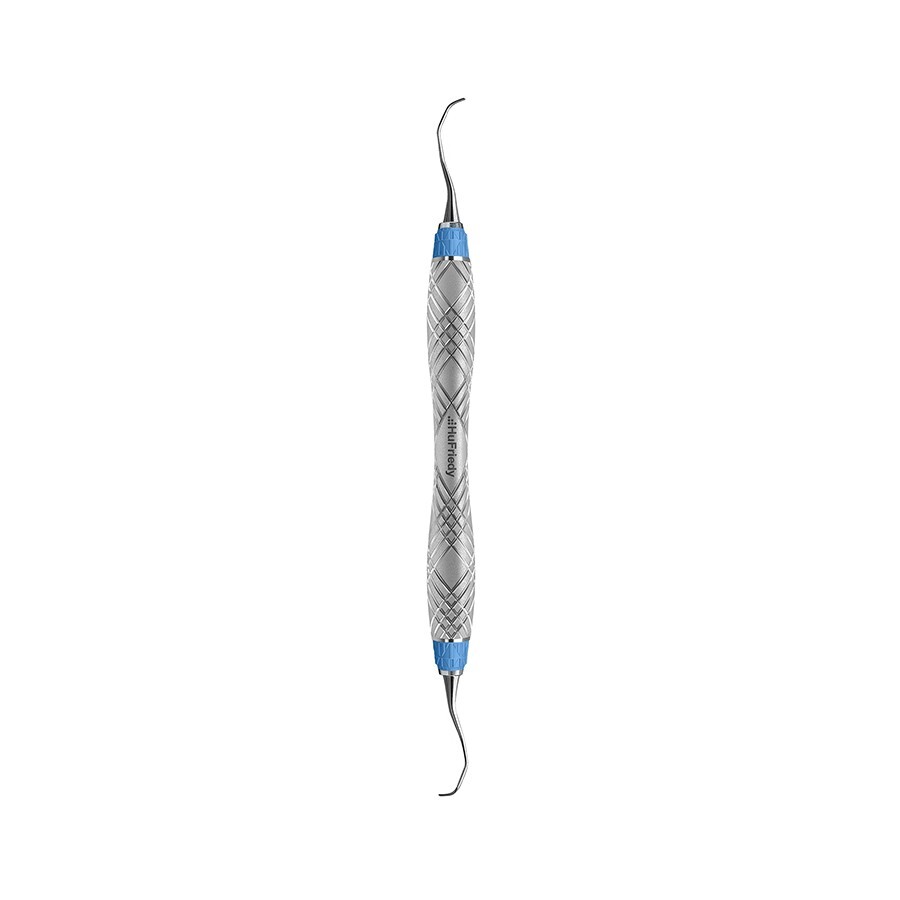 HU-FRIEDY #13/14 GRACEY CURETTE, EE2, HARMONY, BLUE ERGONOMIC HANDLE (x3)