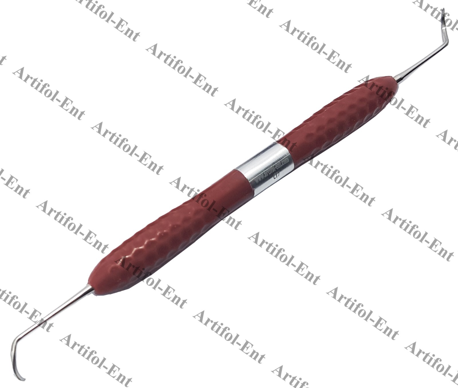 Dental Composite Resin Filling Instruments–3 Pcs, Double Ended, 17cm–Brown #CT7