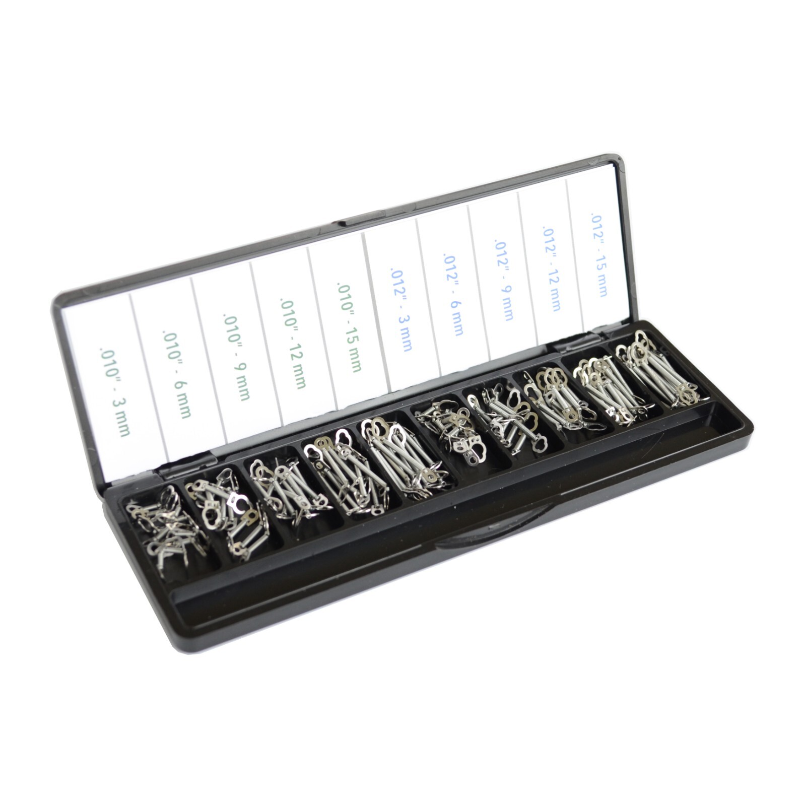 J&J Ortho Dental Orthodontic NiTi TAD STD Closed Coil Spring Sorted Size Kit