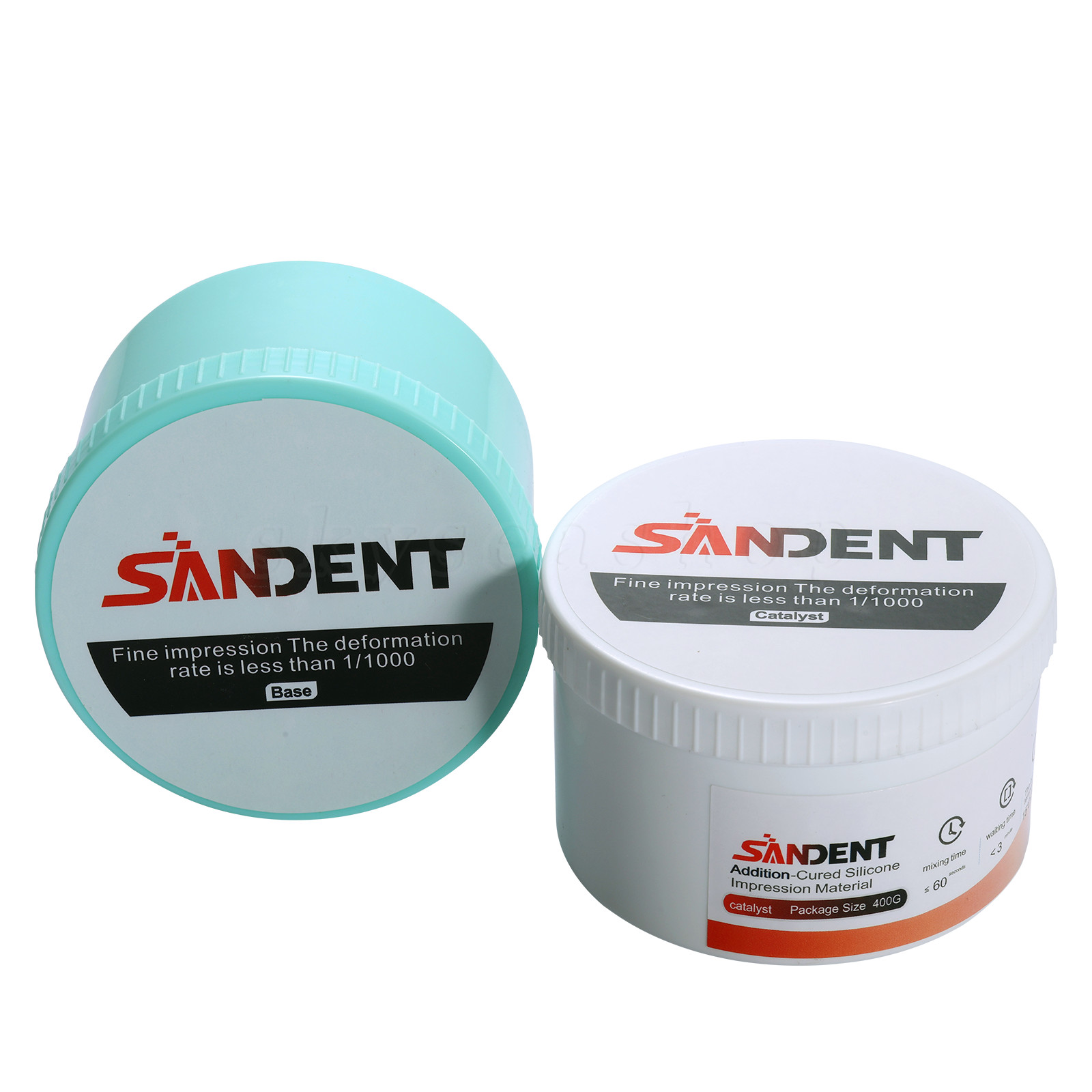 Dental Impression Material Full Set Putty 800g + 50ml Wash