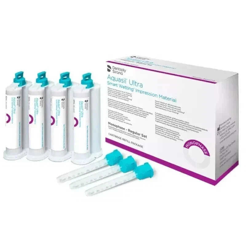 DENTSPLY AQUASIL ULTRA Monophase Reg. set Impression material VPS 4X50 mL + Tips