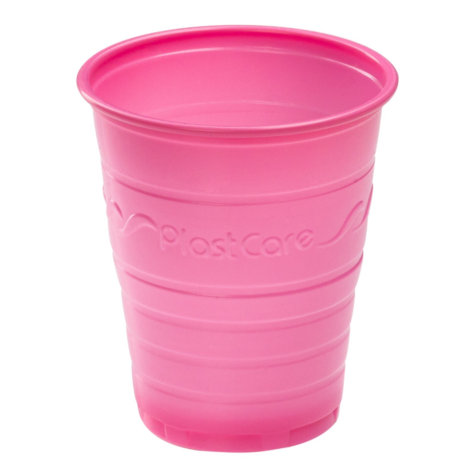 2000 PlastCare USA Pink Dental 5 Oz. Rinse Cups, Disposable Plastic Mouth Wash