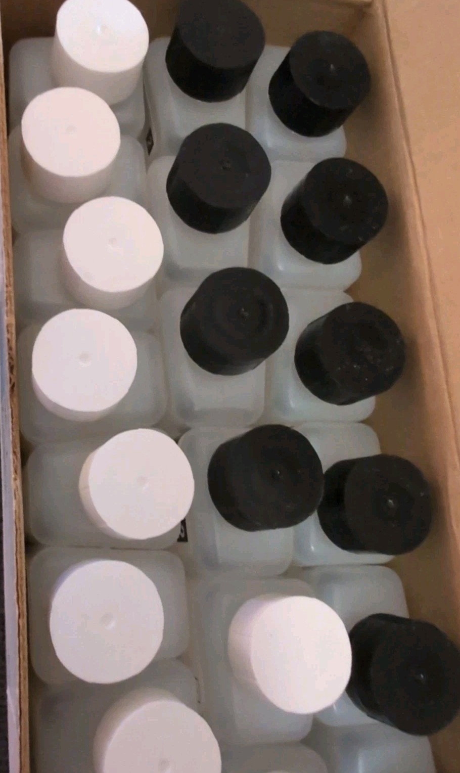 Roche Cobas Elecsys reagent bottles 10 X #1 50ml 10x #2 50ml 03137384 US#450046
