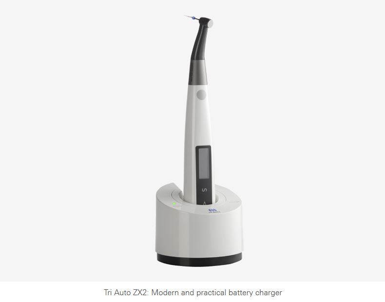 J Morita Tri Auto ZX2 Cordless Handpiece + Built-In Apex Locator 1 Yr Warranty