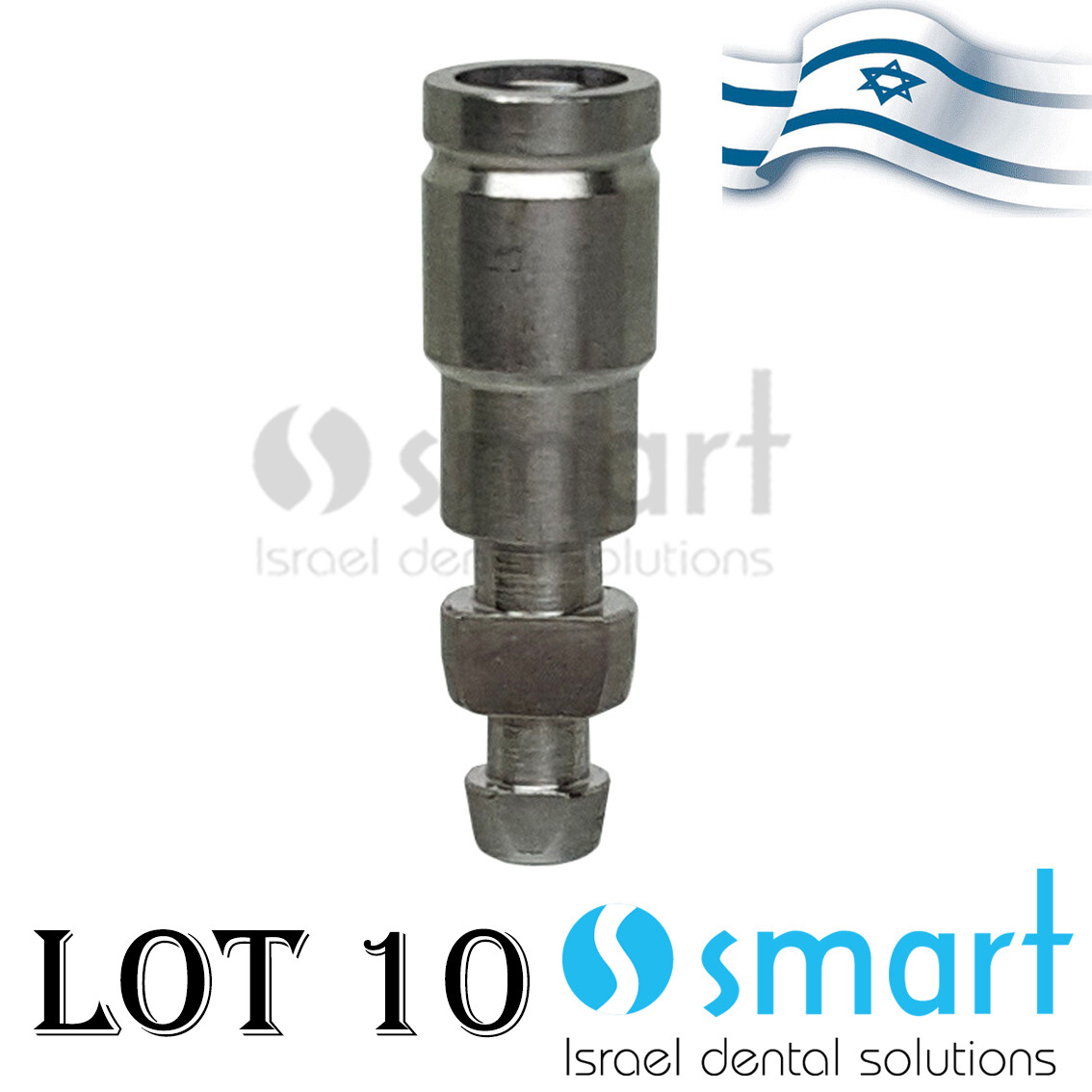 lot x 10 Analog Abutment Zimmer Biomet 3i compatible 4.1 mm RP