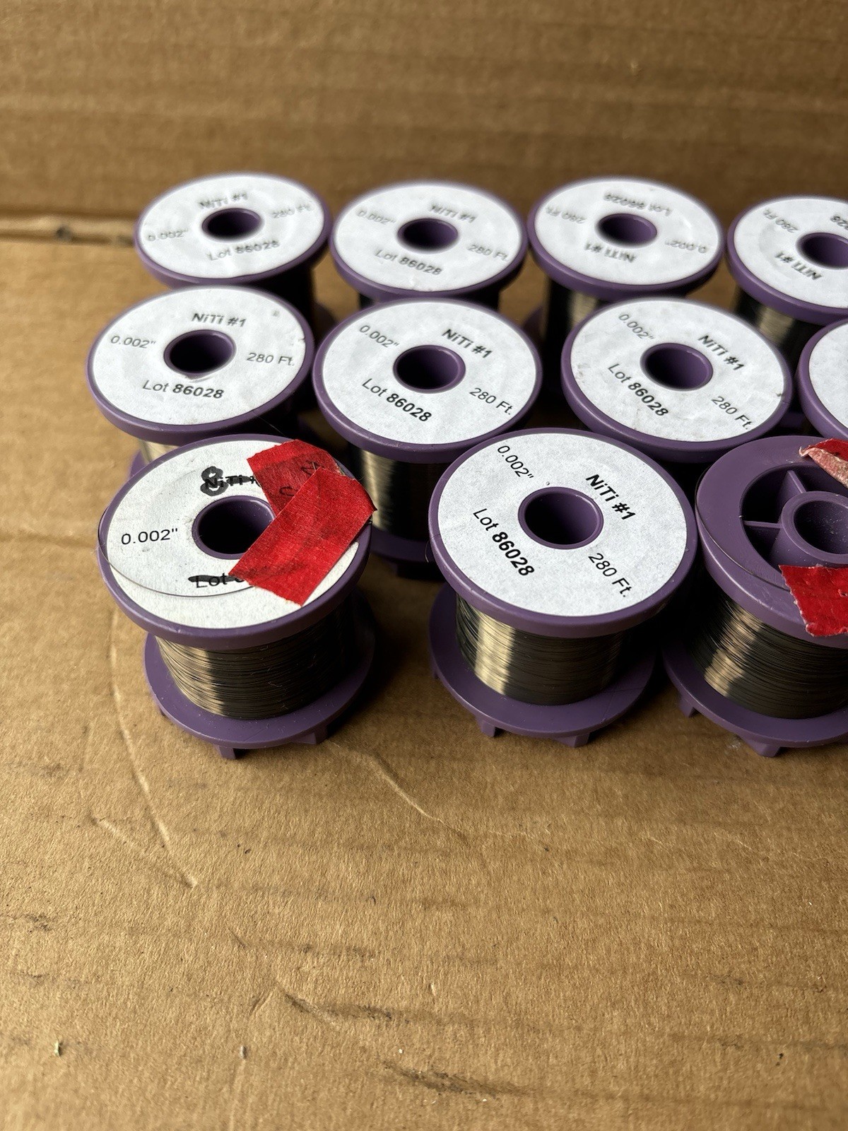NITI #1 0.002″ 280 Lot 86028 Wire / Used – One Unit #1!!