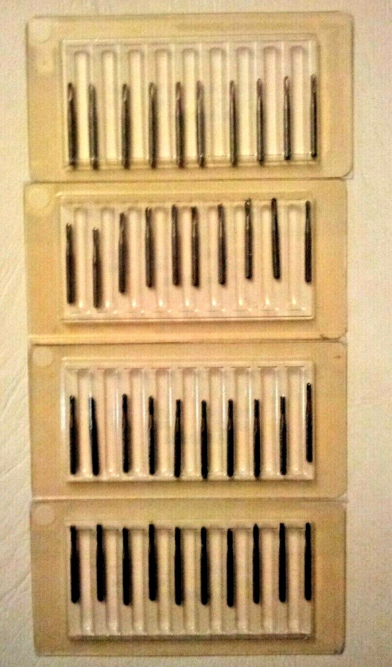 BluWhite Precision Cut Carbides FG 1558 – 40 burs New in package
