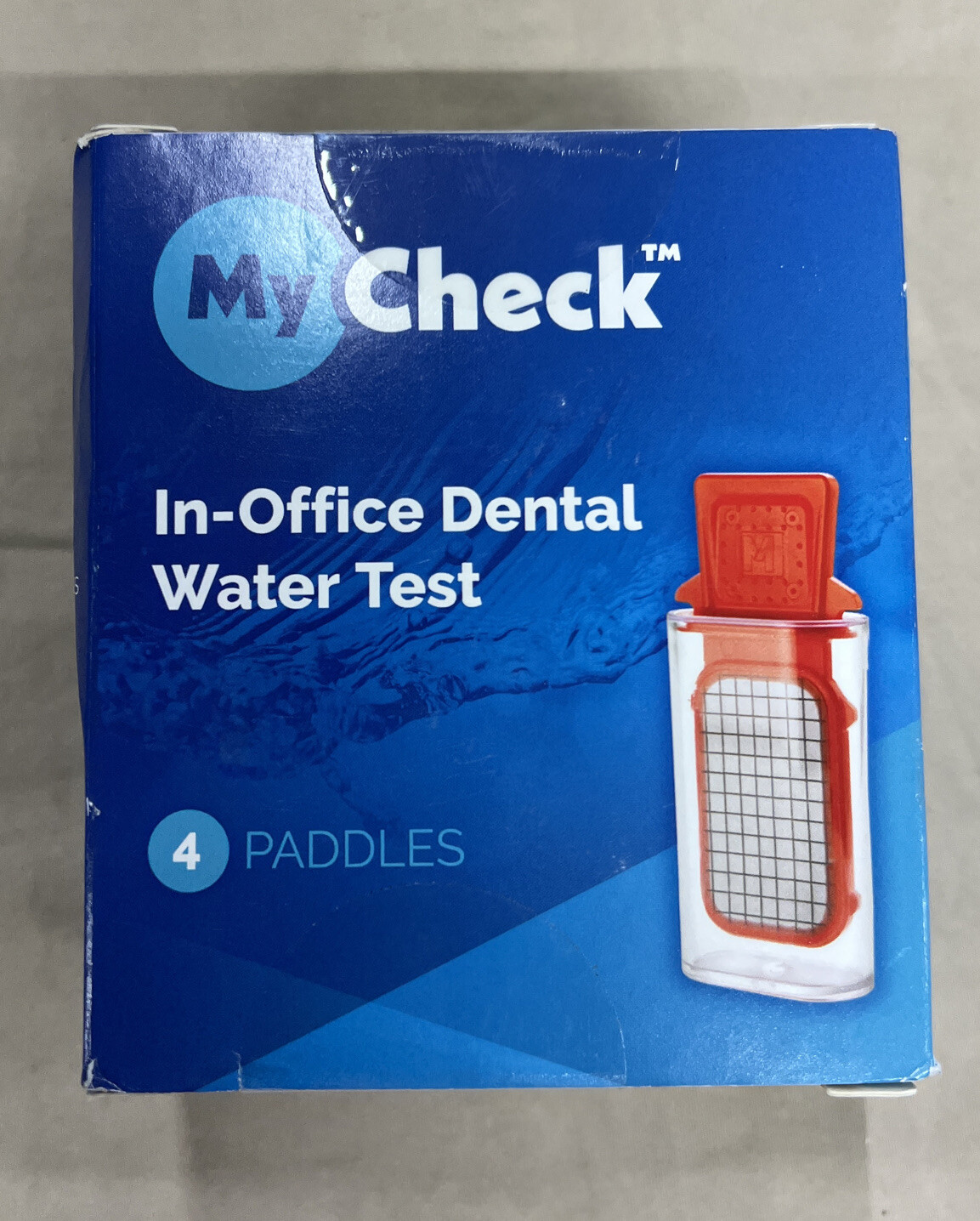 Sterisil MyCheck In-office Dental water test (4 paddles each box)