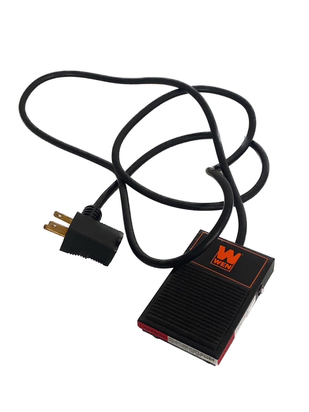 Used WEN Model WA0392 Momentary Power Foot Pedal Switch 120V 15A 6’ Cord