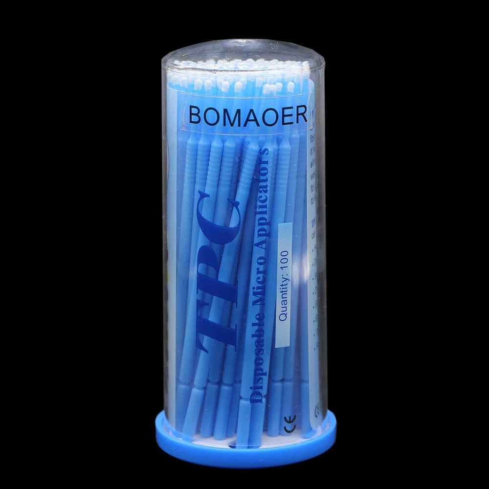 1Bottle Bendable Micro Brushes Disposable Fine Tip for Precise Dental Control