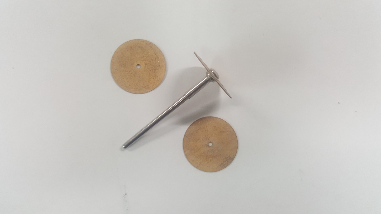 Lot x 3 Dental Lab Sintered Diamond Disc Israel made 22 MM ceramic inflexible