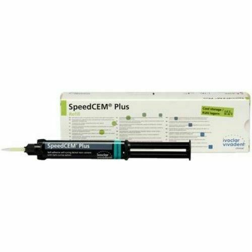 Ivoclar Speedcem Plus Self-Adhesive Self-Curing Resin Cement 9gm TR Shade