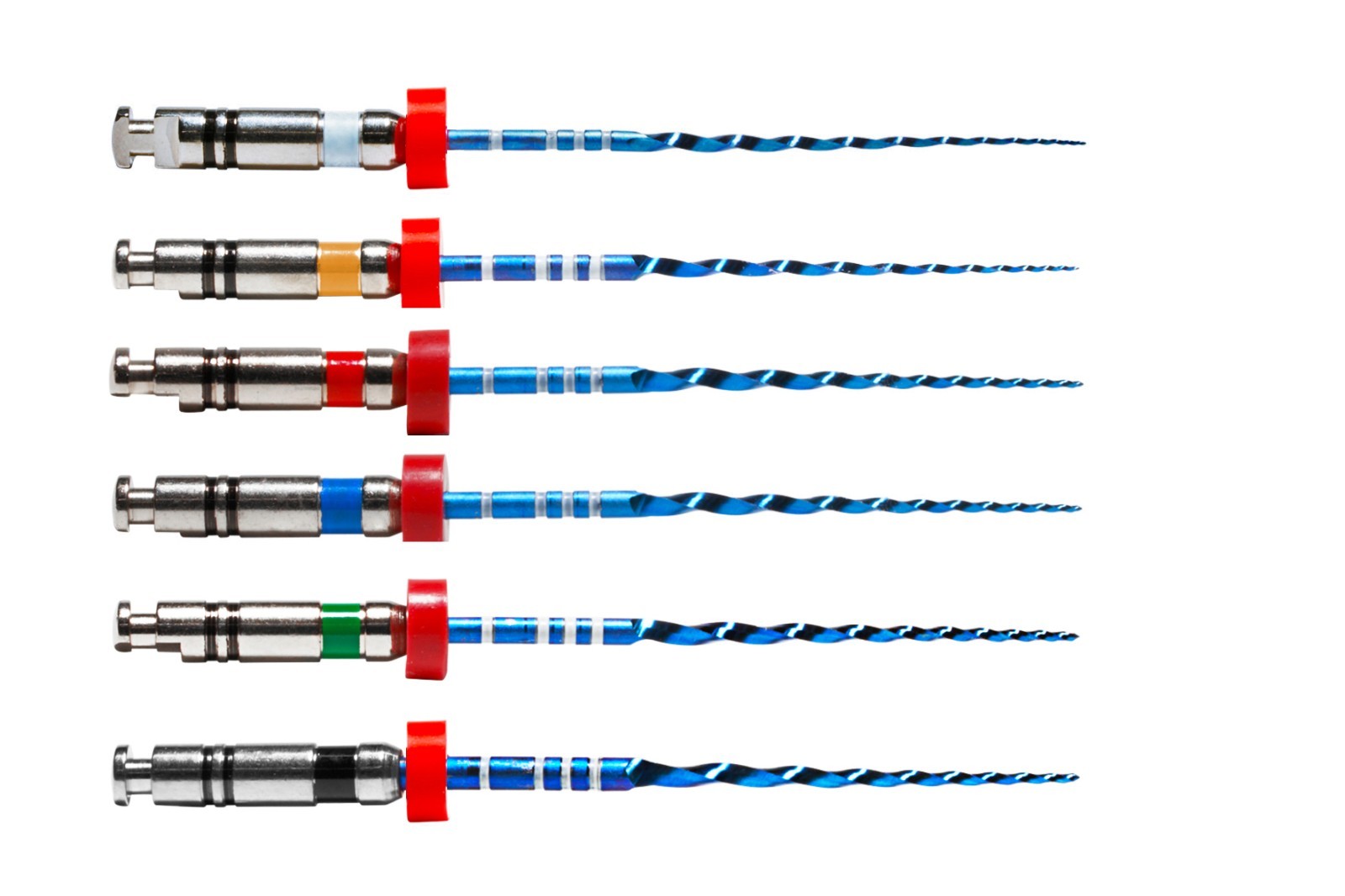 Vortex Blue Dentsply Sirona Original Endodontic NiTi Rotary Files 6/ pack
