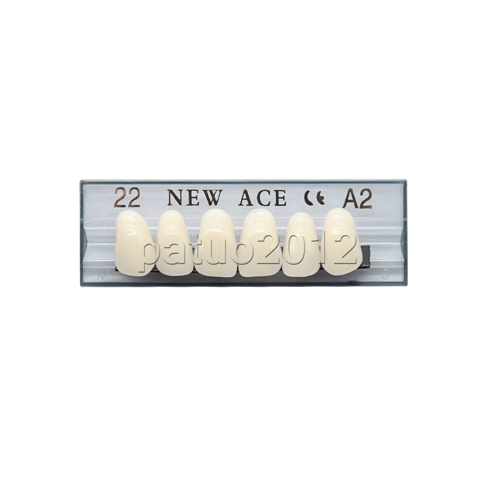 168pc Acrylic Resin Denture 22# A2 Full Set Teeth Upper Lower Shade Tooth Dental