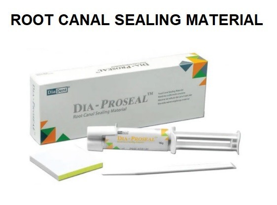 Dental DIA PROSEAL Epoxy Resin Based Superior RCT SEALER 16gm Dual Syr #KOREA
